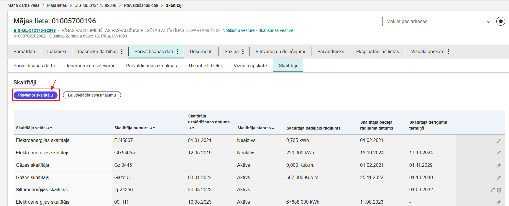 Attēls. Pievienot skaitītāju.